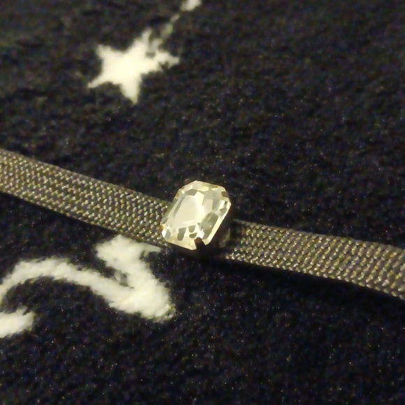 Black Gem Choker - Picture 2 of 2